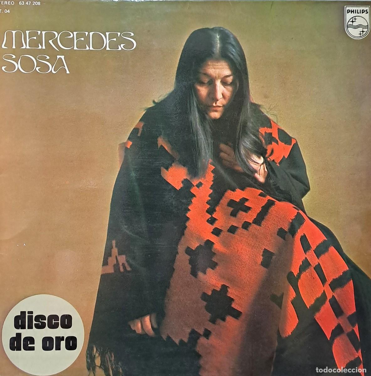 Discos de vinilo: LPs MERCEDES SOSA. SI SE CALLA EL CANTOR, LA CHACARERA DEL 55..... LP-FLA-1235