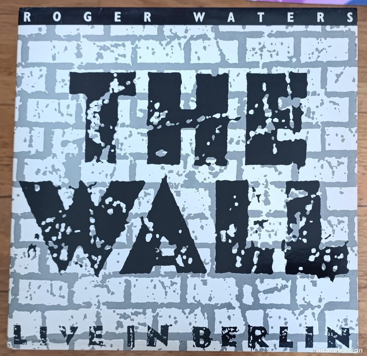 Discos de vinilo: ROGER WATERS &lrm;&ndash; THE WALL (LIVE IN BERLIN) 2LP 1990 SPAIN - GATEFOLD CON DOBLE ENCARTE PINK FLOYD