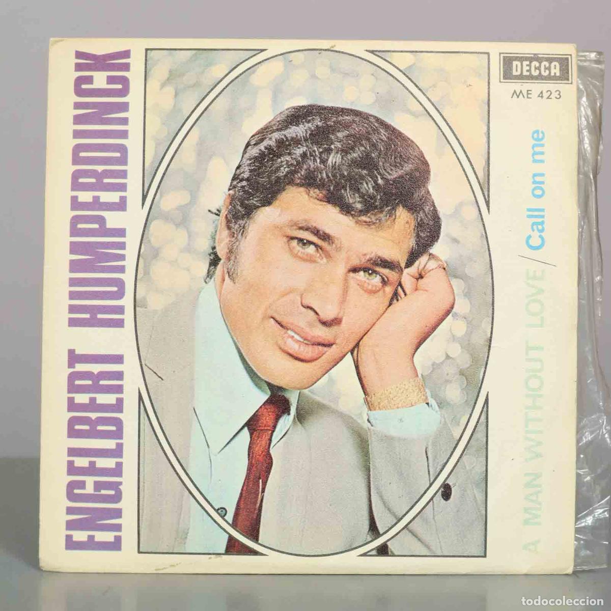 Discos de vinilo: SINGLE. Engelbert Humperdinck &ndash; A Man Without Love