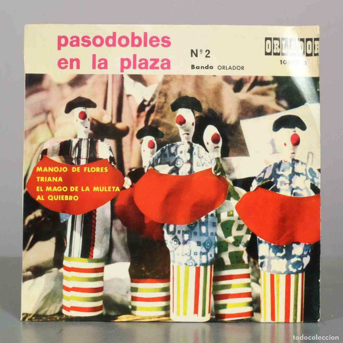 Discos de vinilo: EP. Orquesta Orlador - Pasodobles en la plaza - Espa&ntilde;a ca&ntilde;i