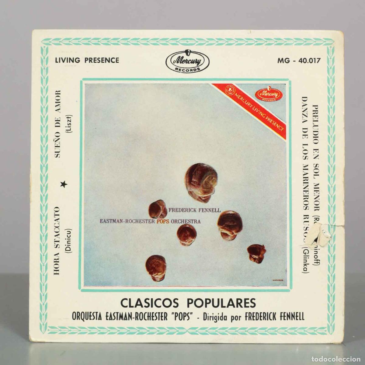 Discos de vinilo: EP. HORA STACCATO. Dinicu SUE&Ntilde;O DE AMOR LISZT. FENNELL