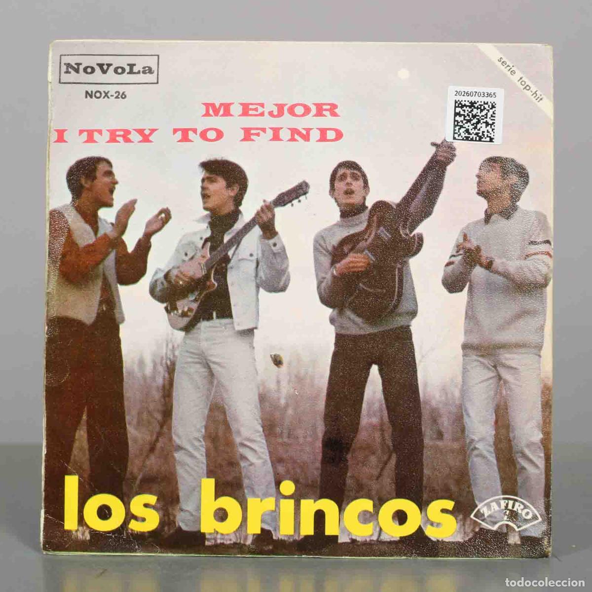 Discos de vinilo: SINGLE. LOS BRINCOS . MEJOR - Foto 2