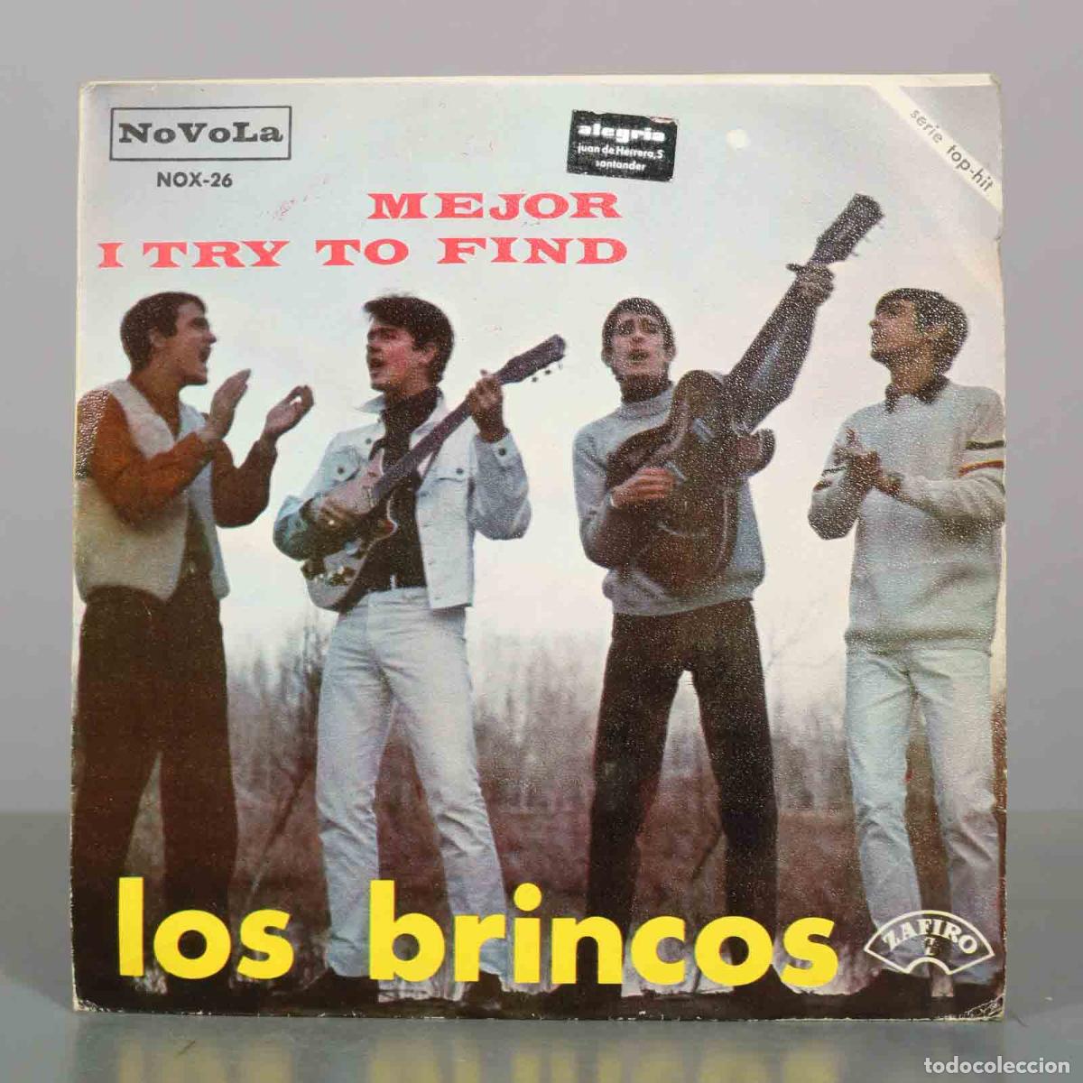 Discos de vinilo: SINGLE. LOS BRINCOS . MEJOR