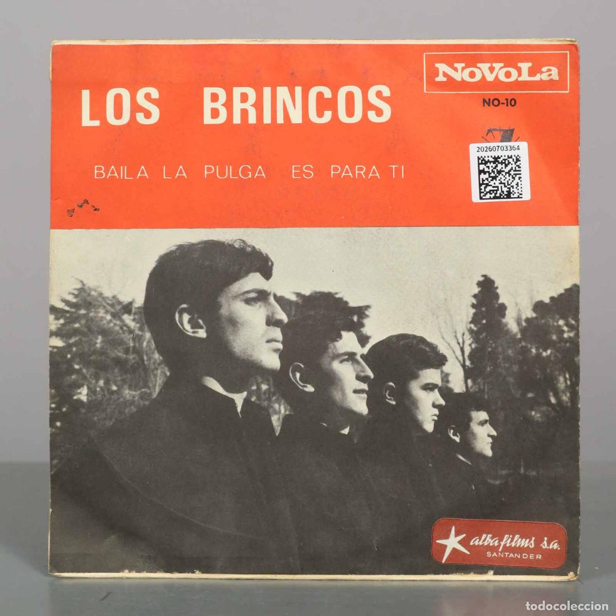 Discos de vinilo: SINGLE. Los Brincos &ndash; Baila La Pulga - Foto 2