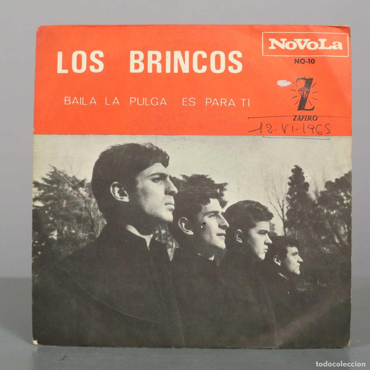 Discos de vinilo: SINGLE. Los Brincos &ndash; Baila La Pulga