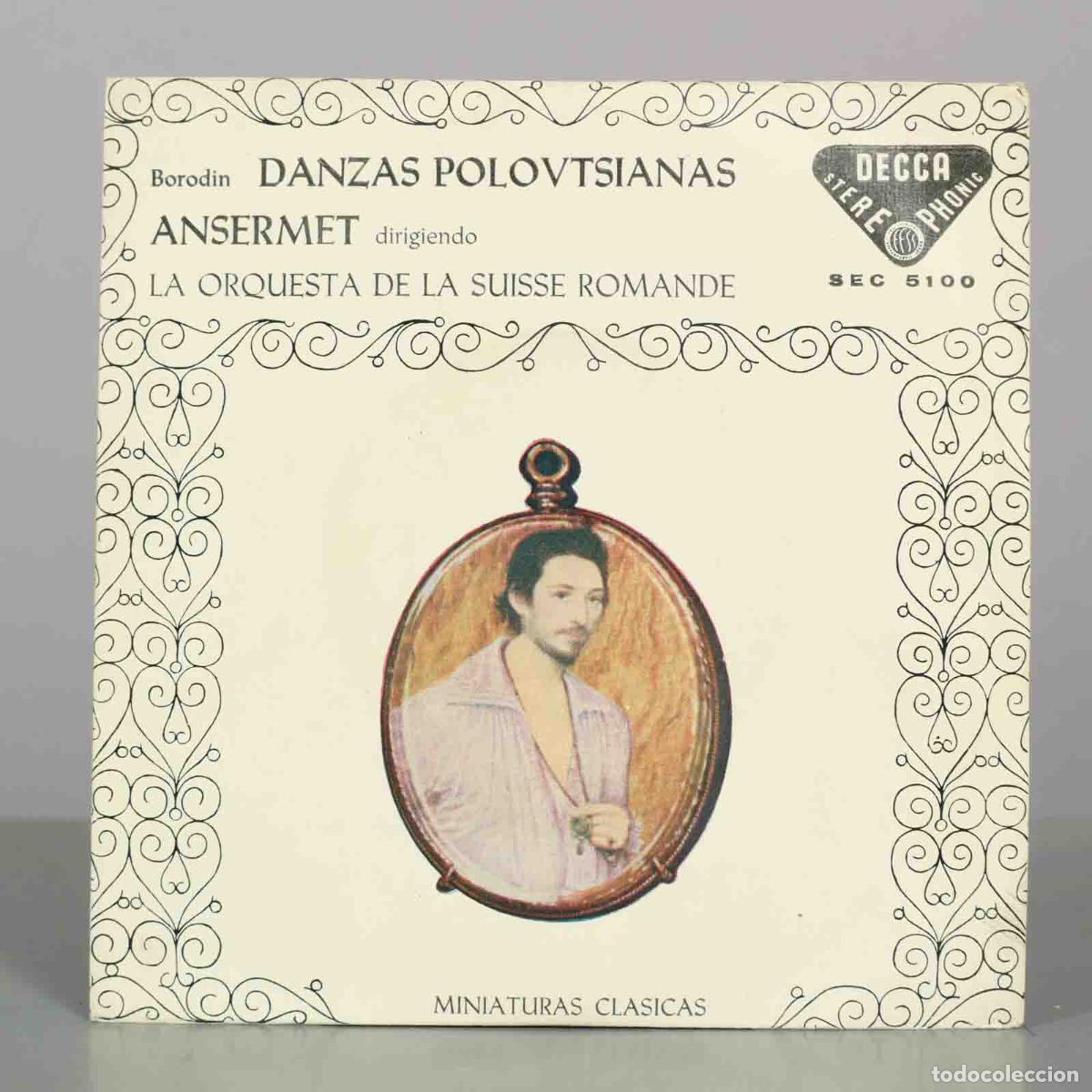 Discos de vinilo: SINGLE. Borodin DANZAS POLOVTSIANAS ANSERMET