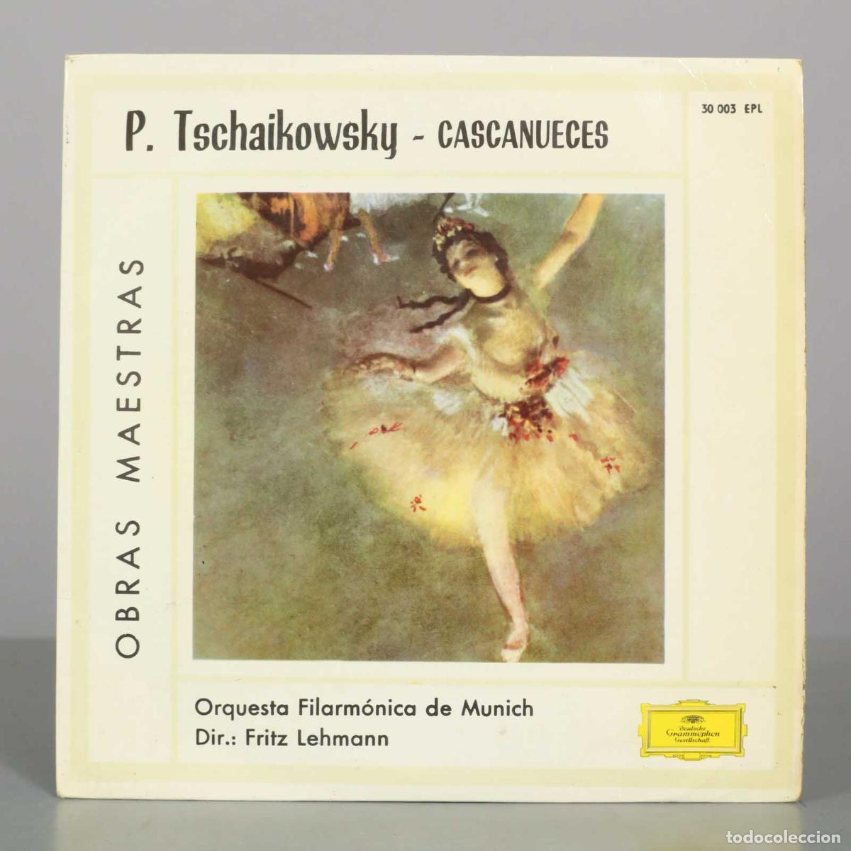Discos de vinilo: SINGLE. Tschaikowsky - CASCANUECES . Lehmann