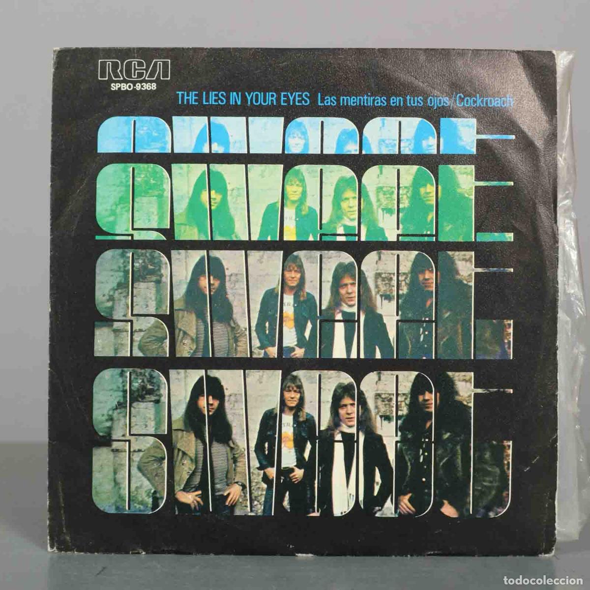 Discos de vinilo: SINGLE. Sweet &lrm;&ndash; The Lies In Your Eyes = Las Mentiras En Tus Ojos