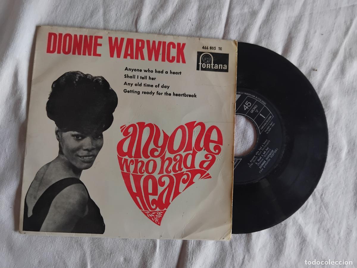 Discos de vinilo: DIONNE WARWICK. ANYONE WHO HAD A HEART + EP FONTANA 1964