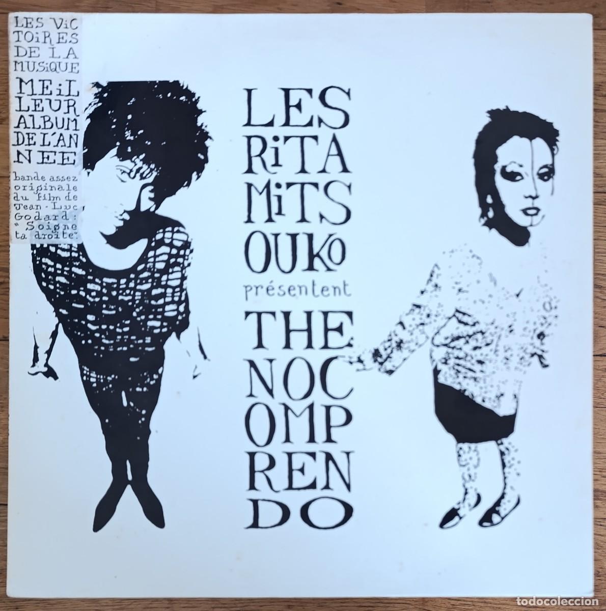 Discos de vinilo: LES RITA MITSOUKO &lrm;&ndash; THE NO COMPRENDO LP 1986 1&ordf; EDICION EUROPEA CON STICKER Y ENCARTE - SYNTH POP