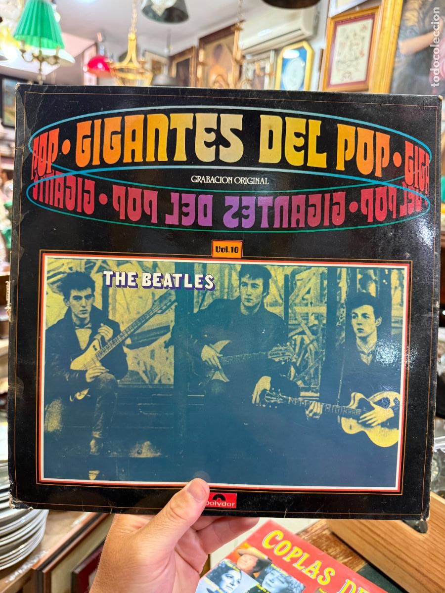 Discos de vinilo: LP GIGANTES DEL POP - THE BEATLES