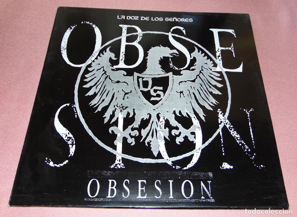 Discos de vinilo: La Voz De Los Se&ntilde;ores &ndash; Obsesion - MAXISINGLE 1989