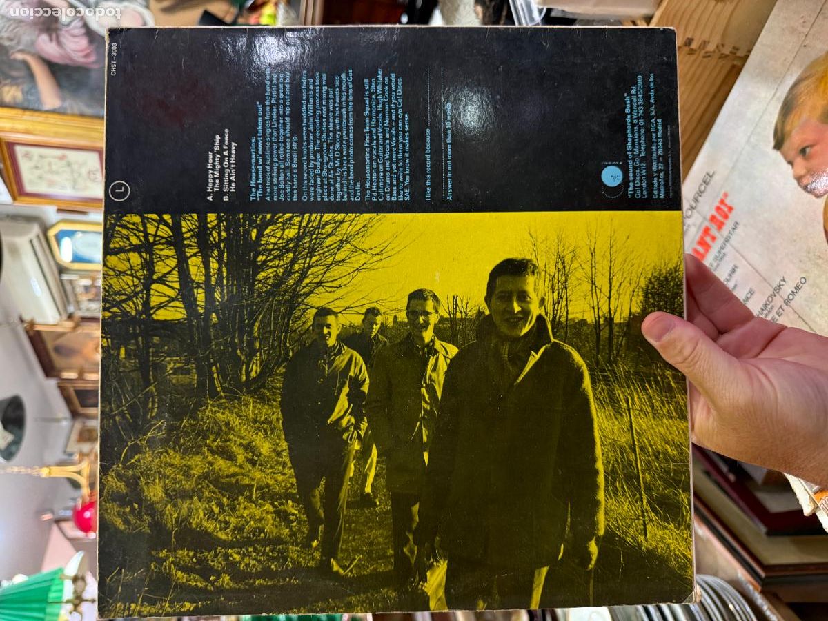 Discos de vinilo: MAXI-SINGLE THE HOUSEMARTINS - HAPPY HOUR - Foto 2