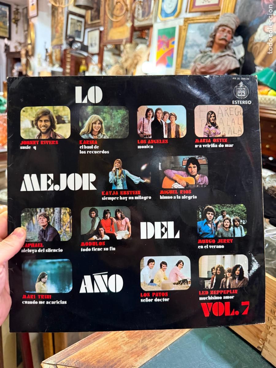 Discos de vinilo: LP LO MEJOR DEL A&Ntilde;O VOL. 7