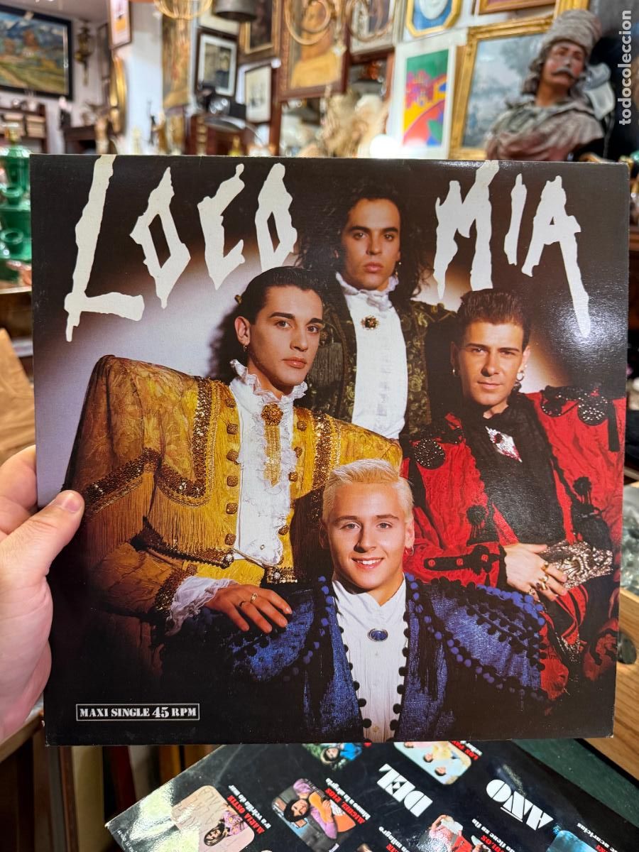 Discos de vinilo: LP MAXI SINGLE LOCO MIA