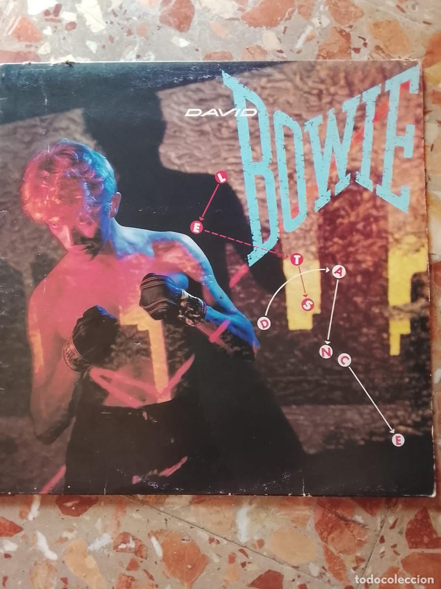 Discos de vinilo: David Bowie &ndash; Let's Dance LP 1983 &ndash; EMI America &ndash; Edici&oacute;n italiana original