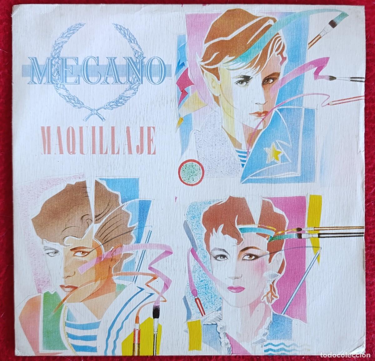 Discos de vinilo: MECANO &lrm;&ndash; MAQUILLAJE 7&rdquo; 1982 SYNTH POP