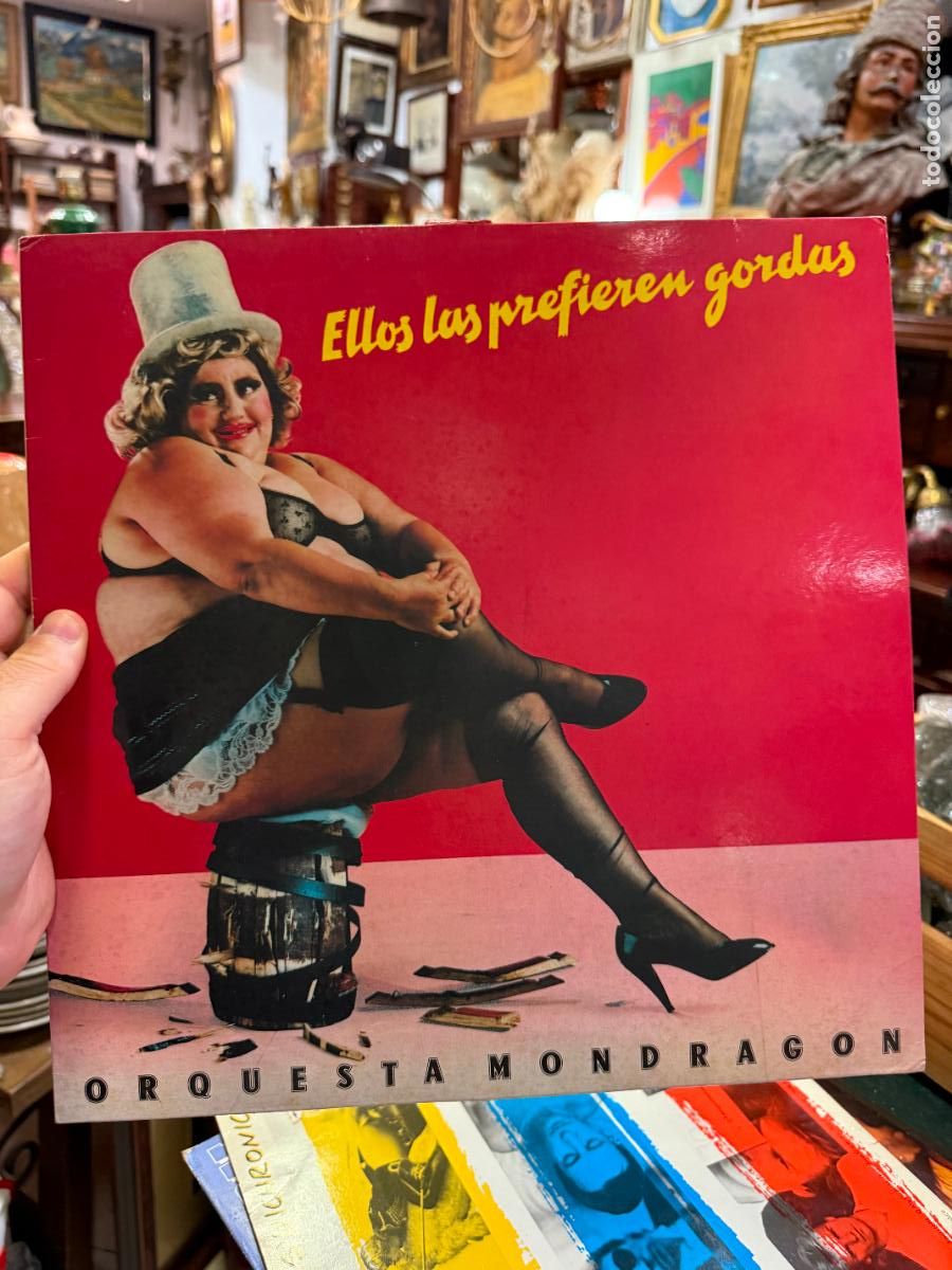 Discos de vinilo: LP ORQUESTA MONDRAGON - ELLOS LAS PREFIEREN GORDAS