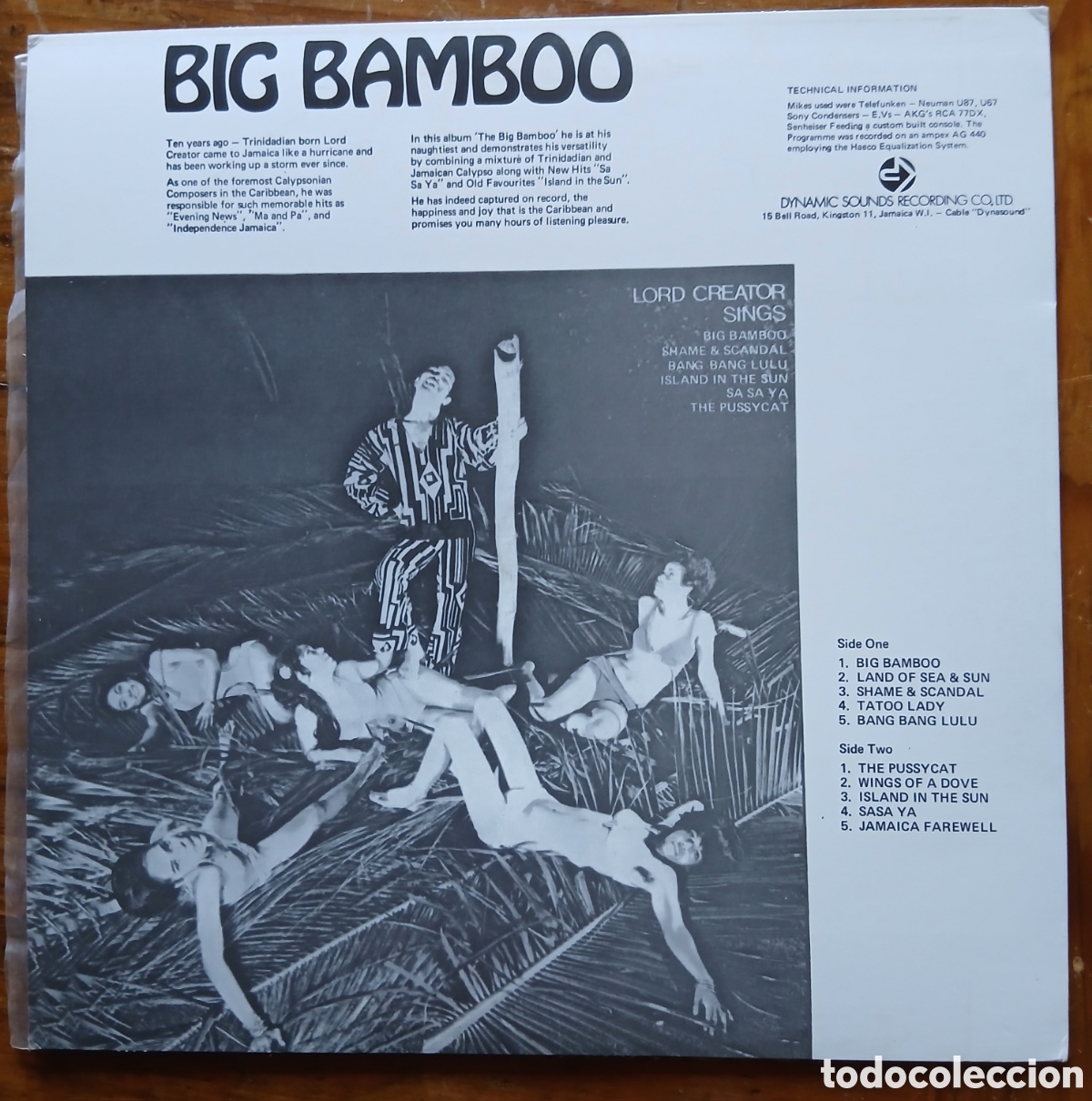 Discos de vinilo: Lord creator - big bamboo - Foto 2