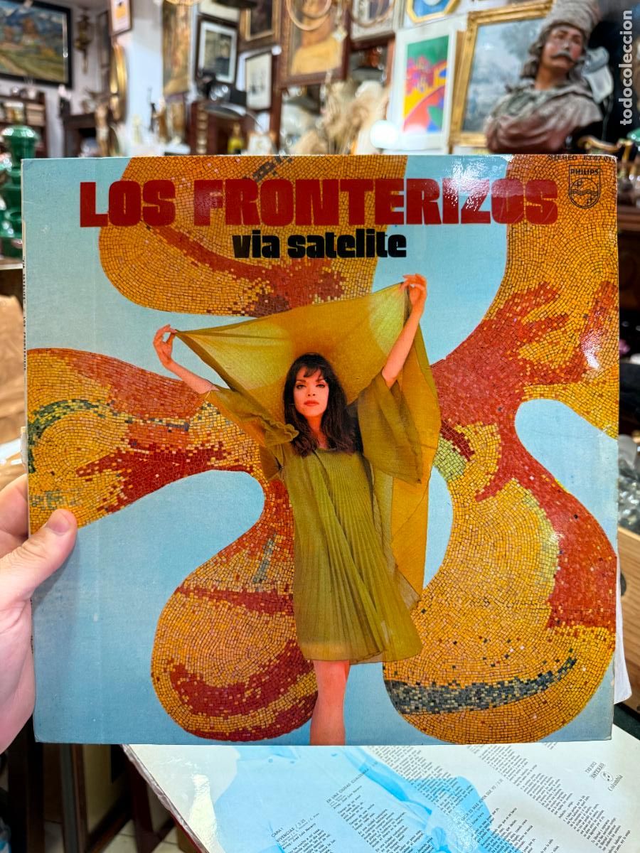Discos de vinilo: LP LOS FRONTERIZOS - VIA SATELITE