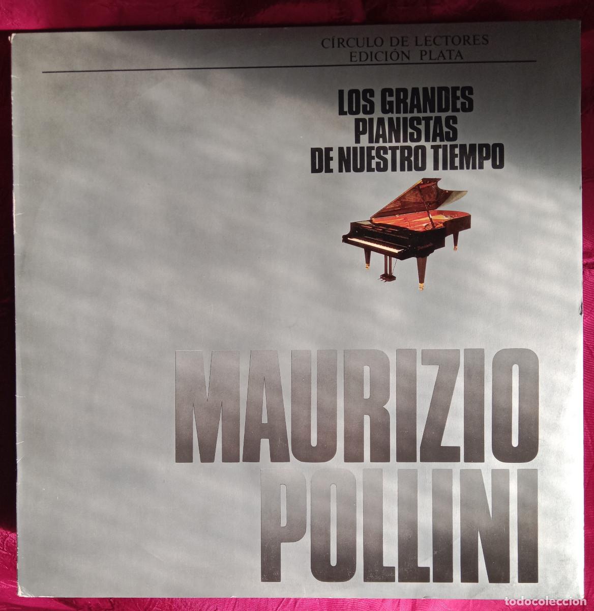 Discos de vinilo: Los Grandes Pianistas de Nuestro Tiempo - Mauricio Pollini - Edit. Deutsche Grammophon. 1987