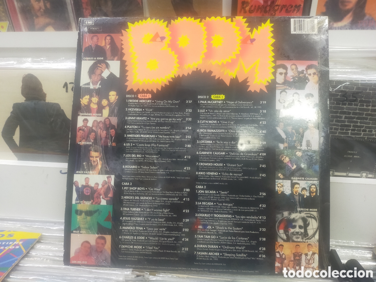 Discos de vinilo: Boom 9 doble LP 1993 - Foto 2