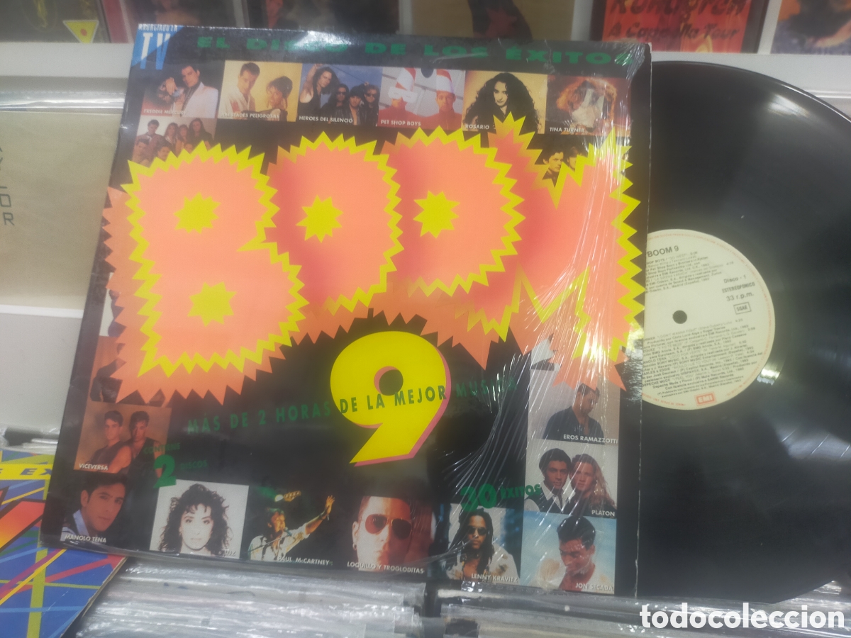 Discos de vinilo: Boom 9 doble LP 1993