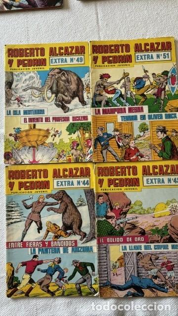 Discos de vinilo: 4 comics antiguos, Roberto Alcazar y Pedrin