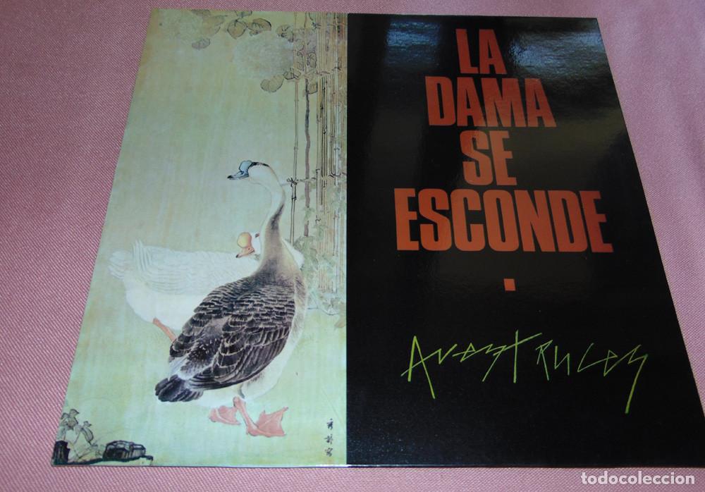 Discos de vinilo: La Dama Se Esconde &lrm;&ndash; Avestruces - LP 1985