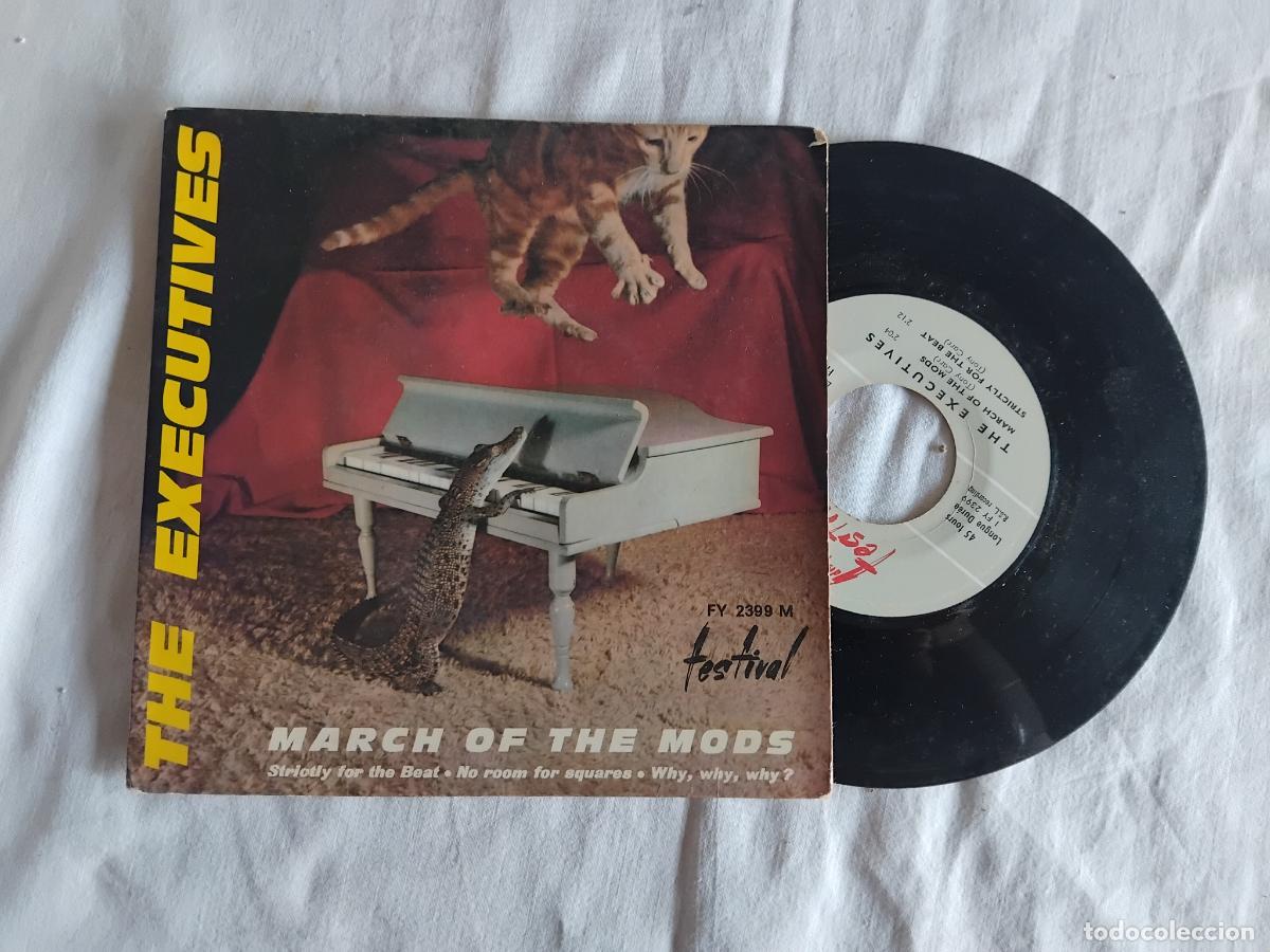 Discos de vinilo: THE EXECUTIVES. MARCH OF THE MODS. EP FRANCE 1964.