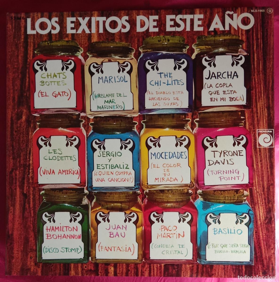 Discos de vinilo: Los &Eacute;xitos de Este A&ntilde;o - Disco Recopilatorio de 1976 - Diferentes Artistas - Edit. NOVOLA. 1976
