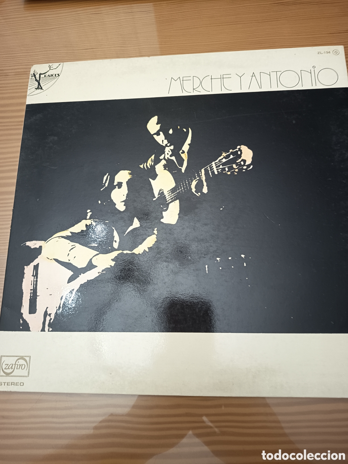 Discos de vinilo: Disco vinilo LP de Merche Y Antonio &rdquo; Merche Y Antonio&rdquo; muy buen estado