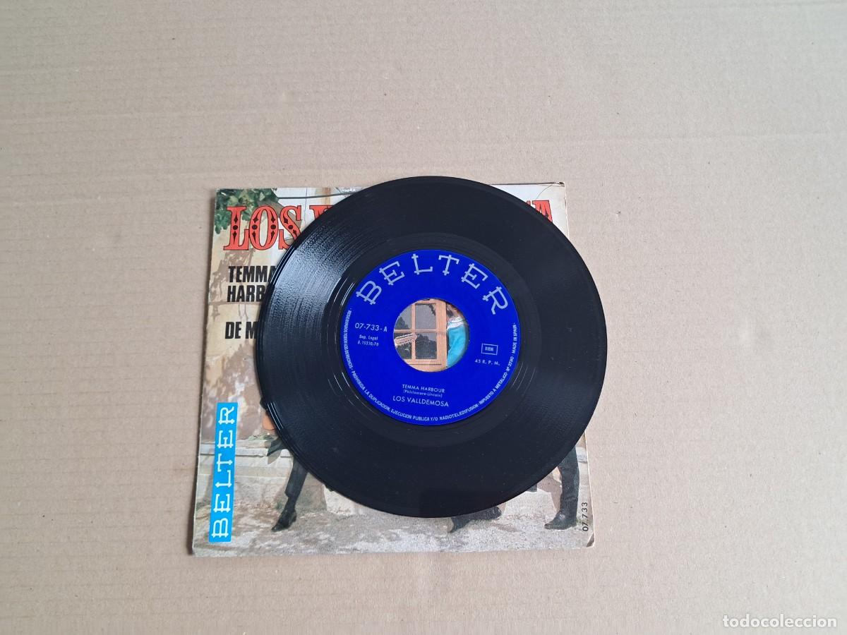 Discos de vinilo: LOS VALLDEMOSA - TEMMA HARBOUR SINGLE 1970 - Foto 2