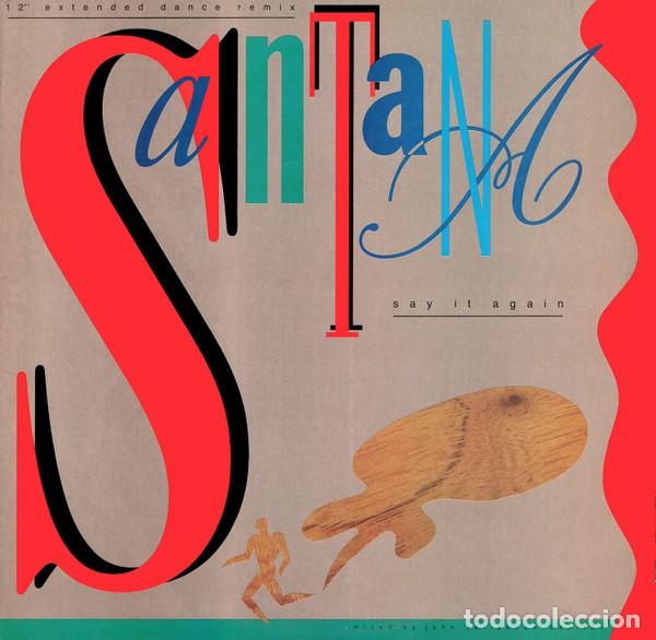 Discos de vinilo: Santana &ndash; Say It Again - SELLO PROMO