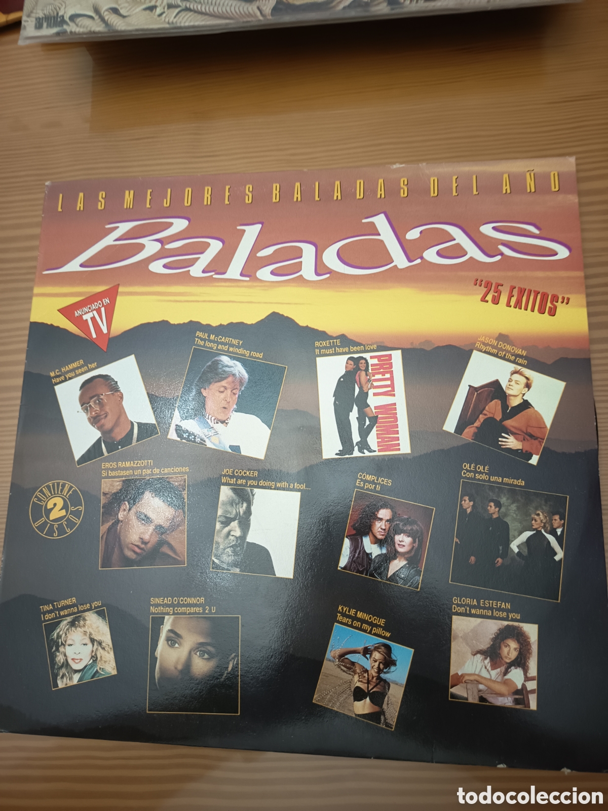 Discos de vinilo: Doble disco de vinilo de Baladas &rdquo; 25 &eacute;xitos&rdquo; muy buen estado