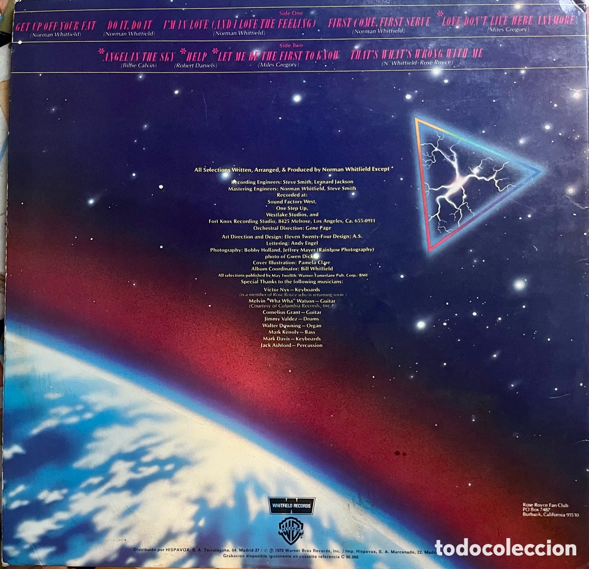Discos de vinilo: ROSE ROYCE - Strikes Again - Foto 2