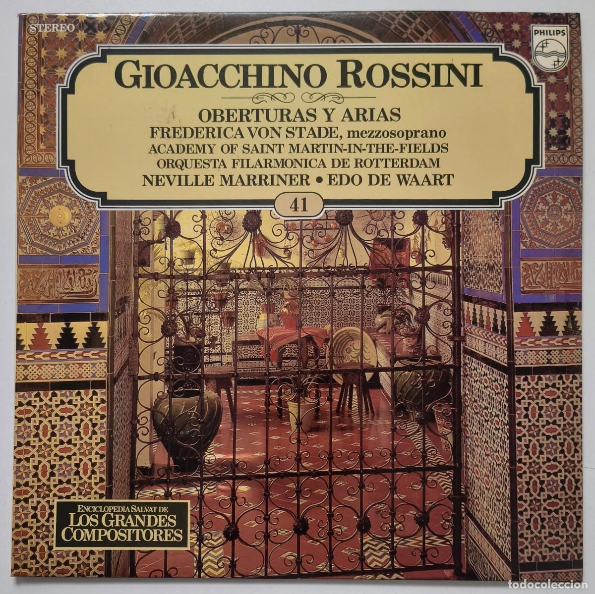 Discos de vinilo: Rossini - Enciclopedia Salvat de Los Grandes Compositores - 41