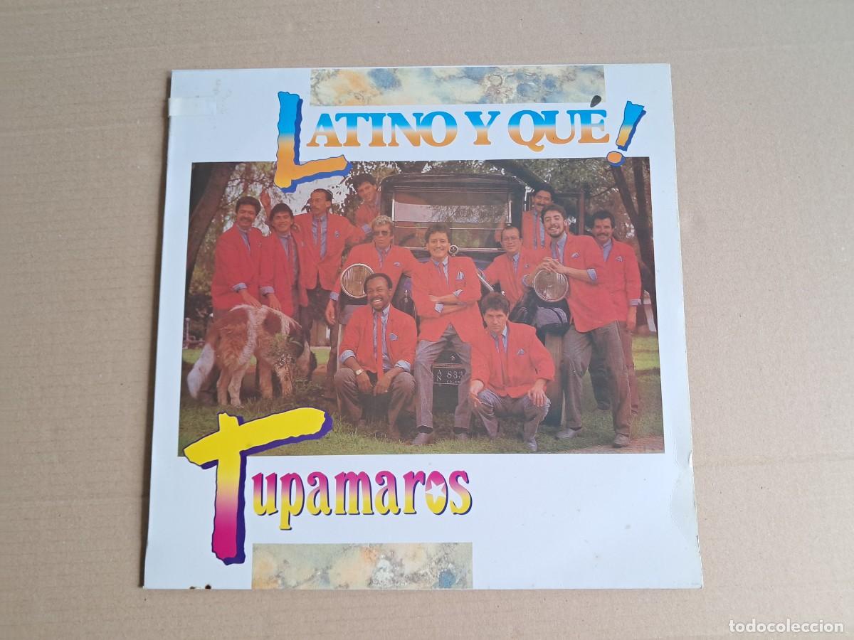 Discos de vinilo: LOS TUPAMAROS - LATINO Y QUE LP 1990 EDICION ESPA&Ntilde;OLA