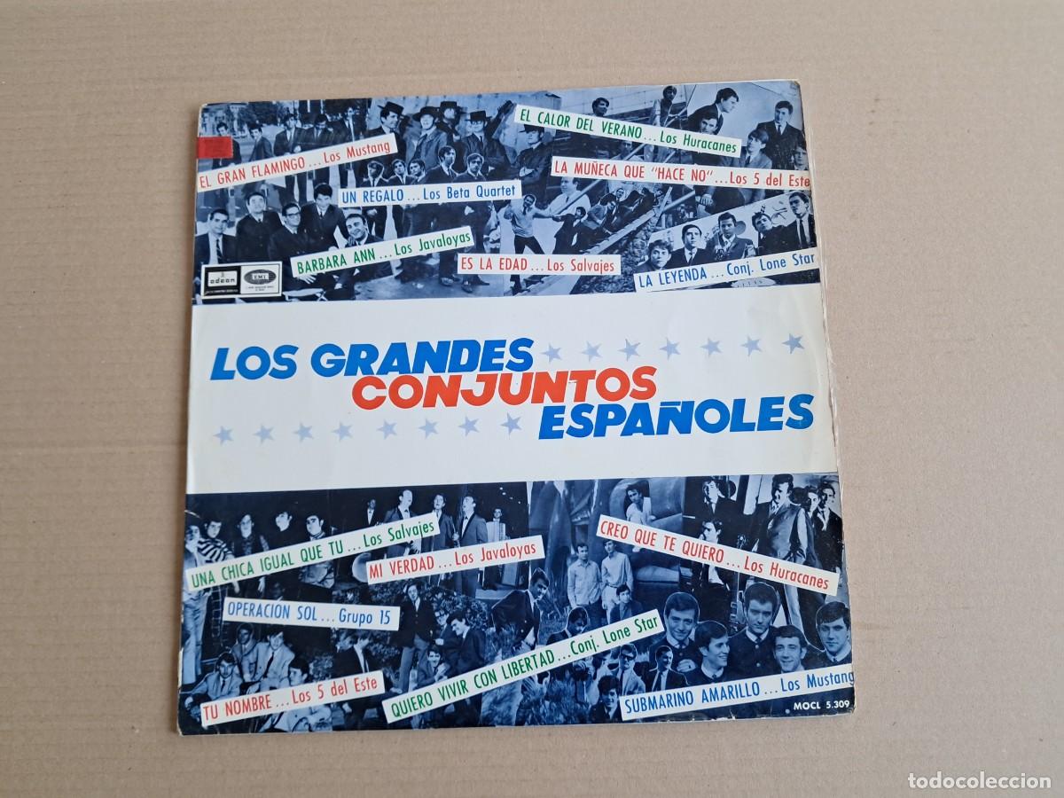 Discos de vinilo: VARIOS ARTISTAS - LOS GRANDES CONJUNTOS ESPA&Ntilde;OLES LP 1966