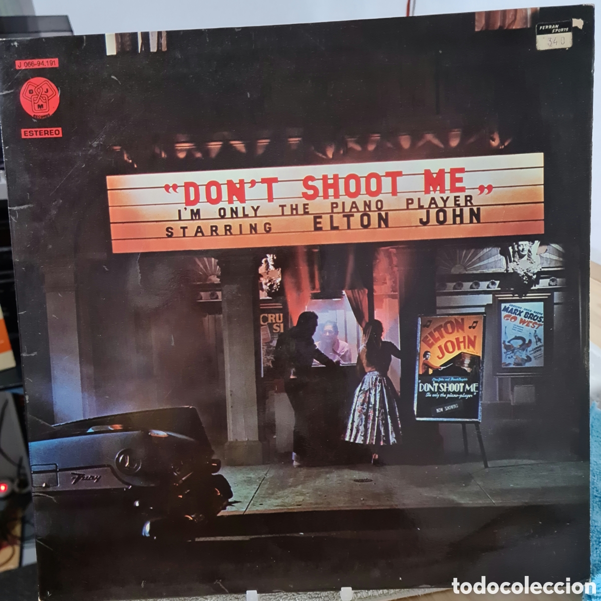 Discos de vinilo: ELTON JOHN * DON'T SHOOT ME