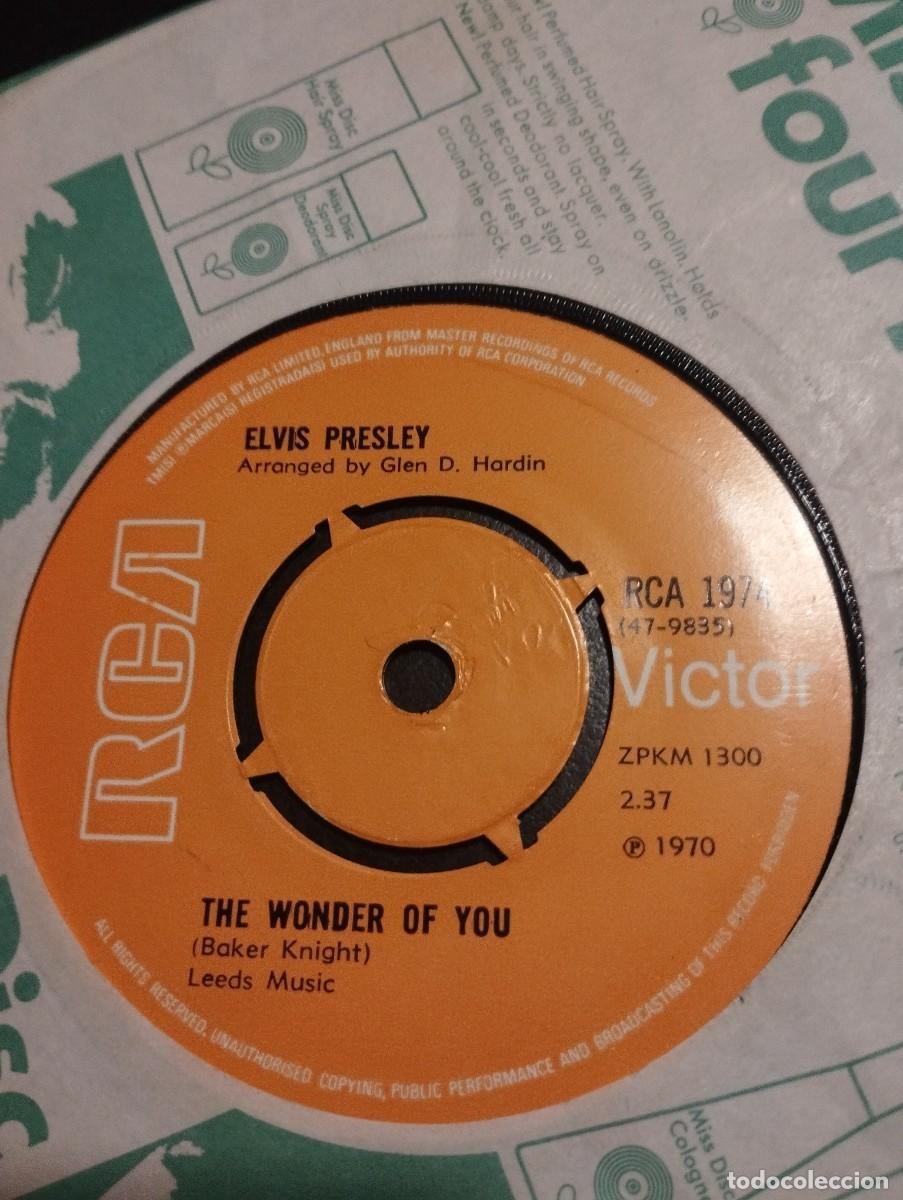 Discos de vinilo: Elvis Presley &ndash; The Wonder Of You- 1970