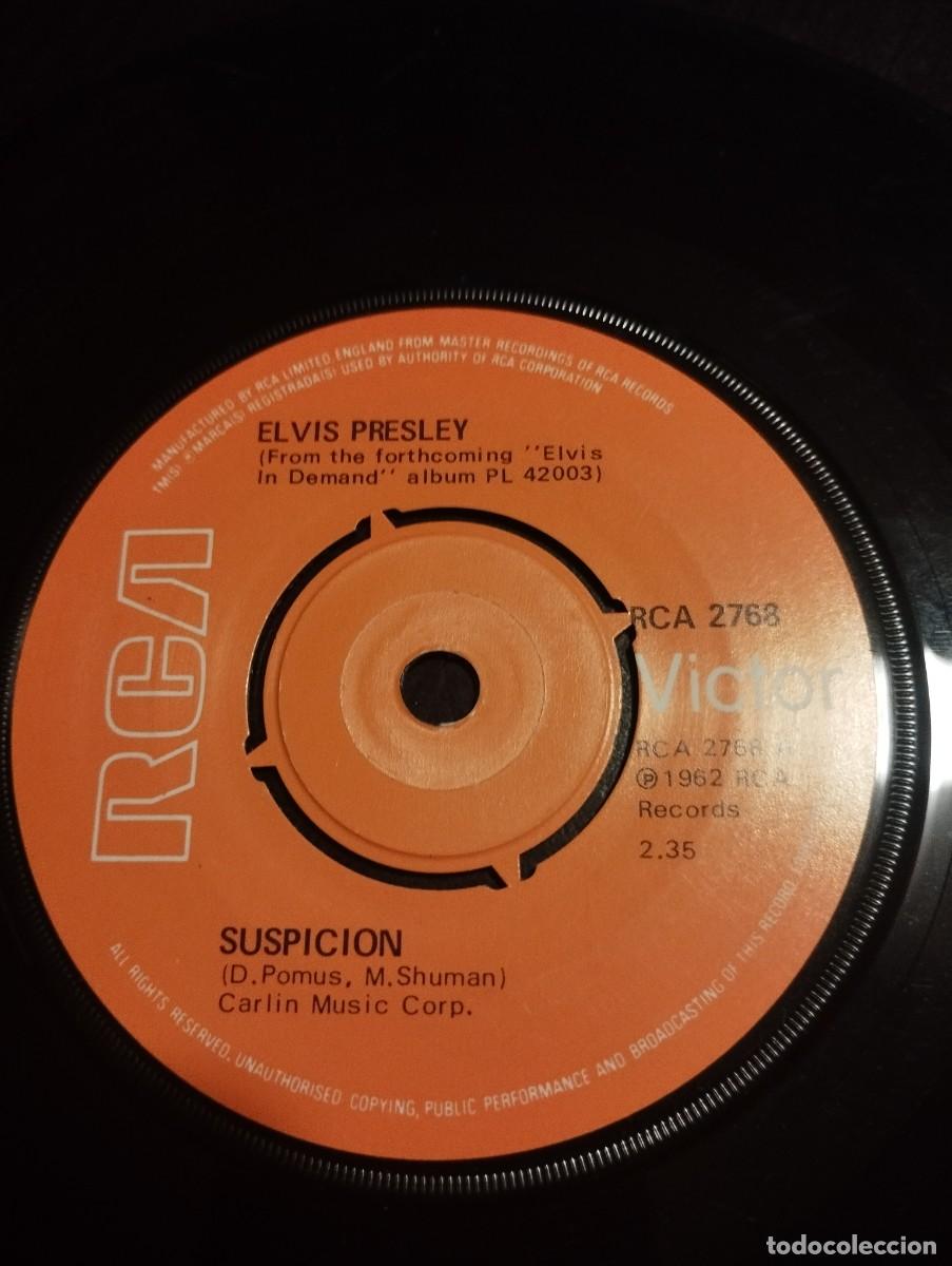 Discos de vinilo: Elvis Presley &ndash; Suspicion. 1976