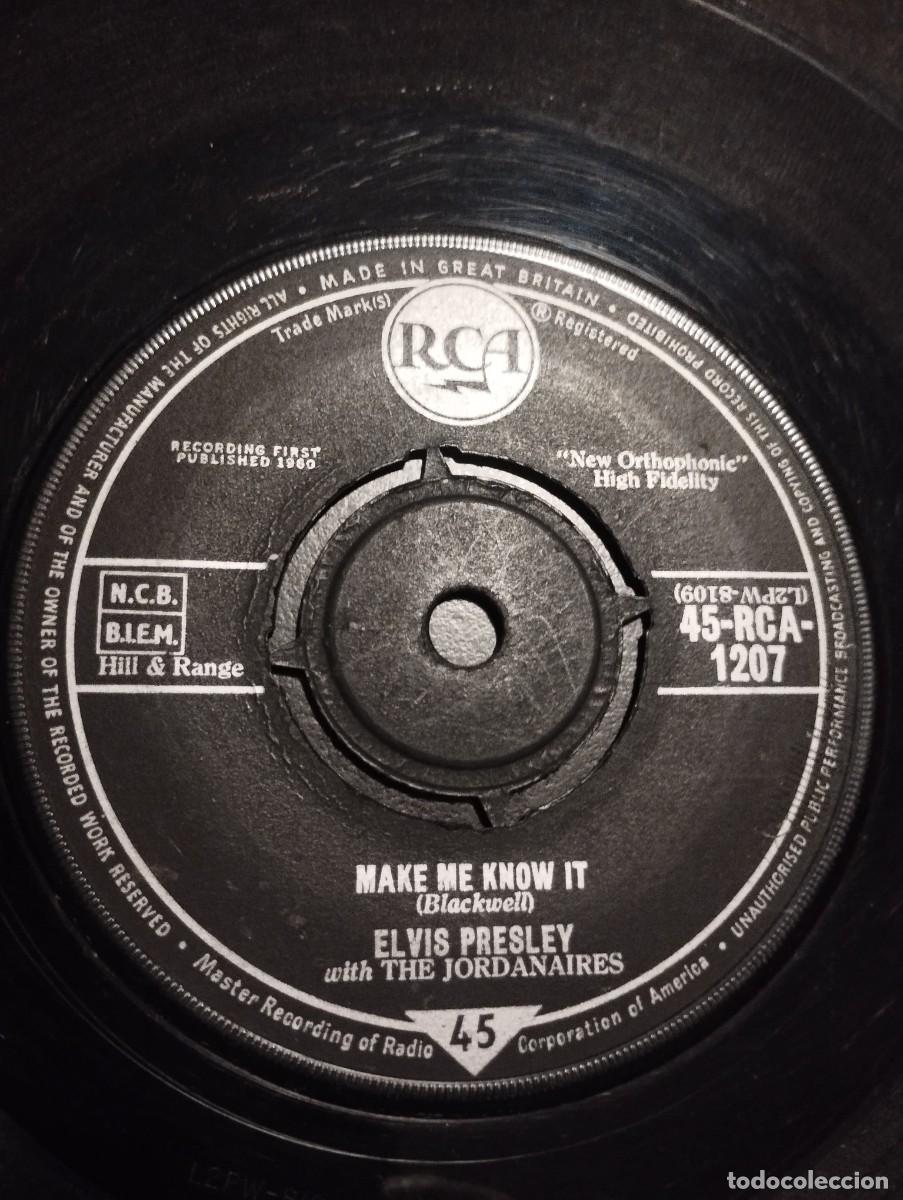 Discos de vinilo: Elvis Presley With The Jordanaires &ndash; It's Now Or Never (O Sole Mio)- 1960