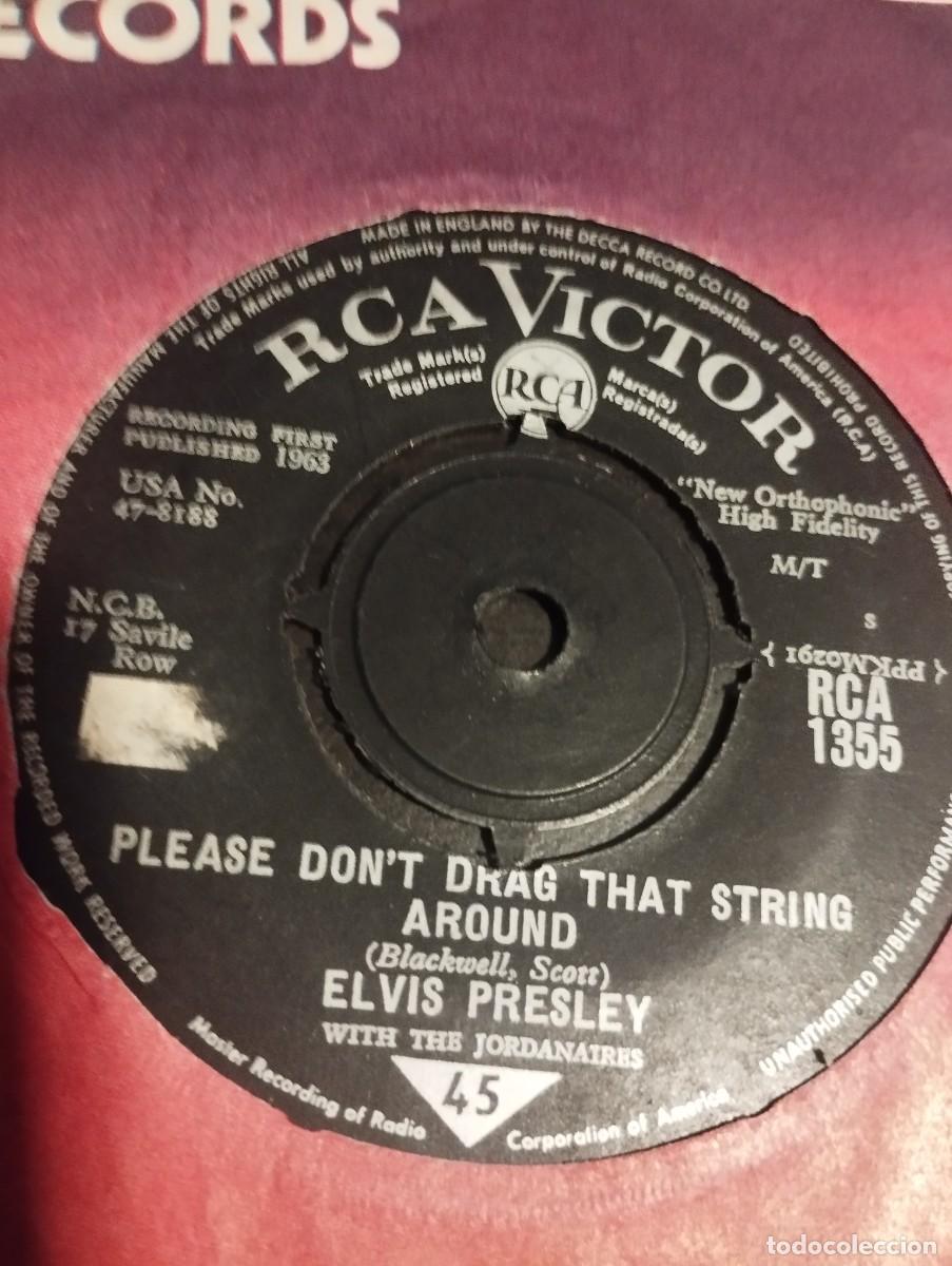 Discos de vinilo: Elvis Presley With The Jordanaires &ndash; (You're The) Devil In Disguise. 1963