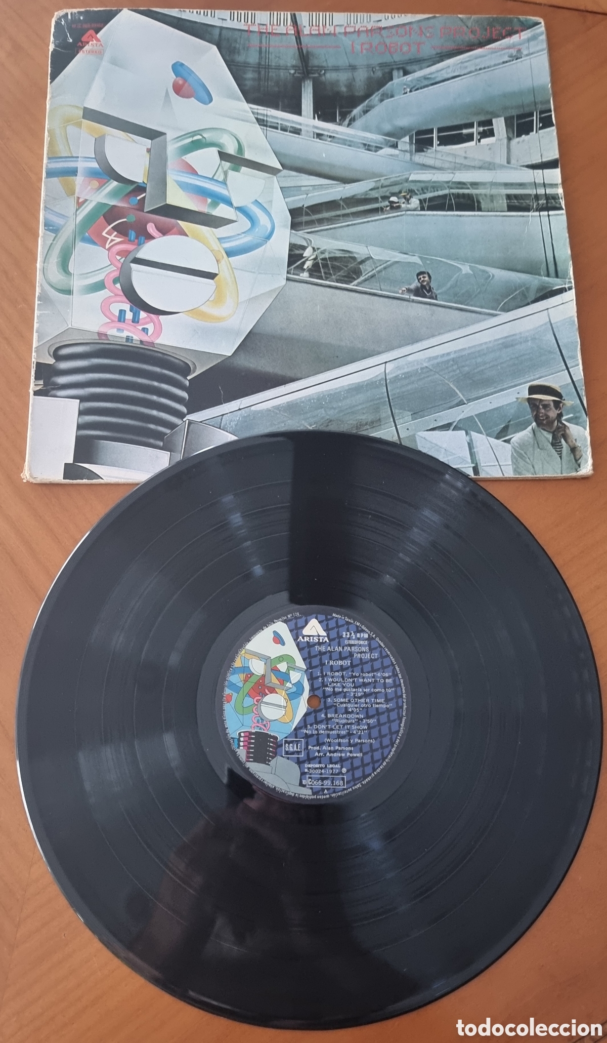 Discos de vinilo: Disco Alan Parsons Project original ved foto
