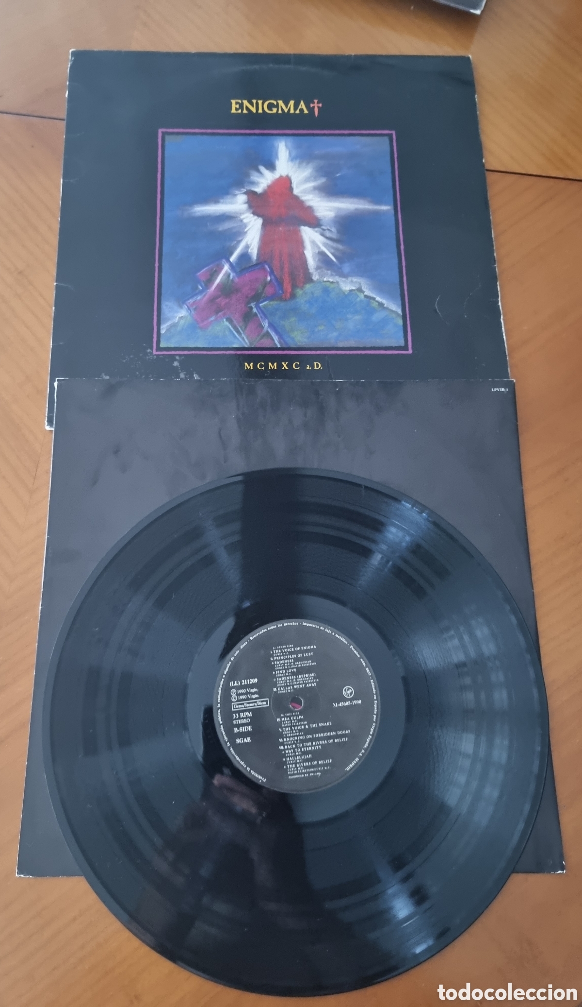Discos de vinilo: Disco Enigma original y buen estado ved foto
