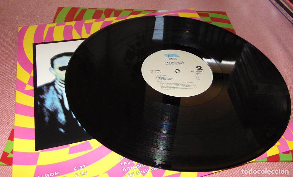 Discos de vinilo: LAS MAQUINAS - LP 1992 - Foto 5