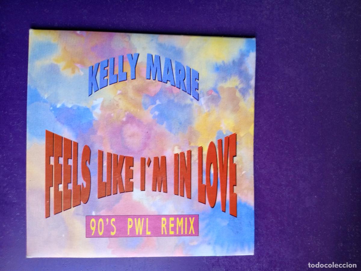 Discos de vinilo: Kelly Marie &lrm;&ndash; Feels Like I'm In Love (90's PWL Remix) Sg FONOMUSIC 1991 - ELECTRONICA DISCO 90'S