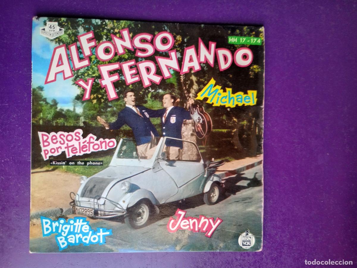 Discos de vinilo: Alfonso Y Fernando &lrm;&ndash; MICHAEL / BRIGITTE BARDOT +2 -EP HISPAVOX 1961 - POP ROCK 60'S PIONEROS