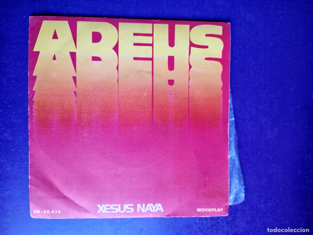 Discos de vinilo: Xesus Naya &ndash; Adeus Sg MOVIEPLAY 1972 - FOLK GALICIA 70'S - SIN APENAS USO